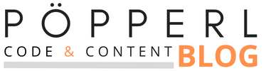 Pöpperl – Code & Content – Blog